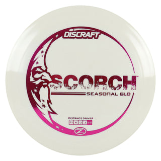 Discraft Disc Golf Glo Z Scorch Distance Driver 11/6/-2/2 Glow/Pink 173-174g