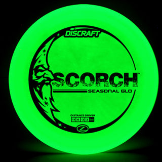 Discraft Disc Golf Glo Z Scorch Distance Driver 11/6/-2/2 Glow/Pink 173-174g