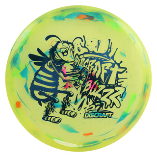 Discraft Disc Golf Jawbreaker Light Weight Buzzz Midrange 5/4/-1/1 Lime/Blue 120g