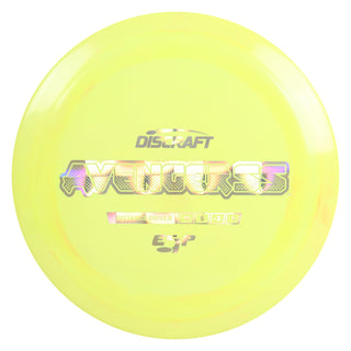 Discraft Disc Golf ESP Avenger SS Distance Driver 10/5/-3/1 Yellow/Holo Prisms 172g
