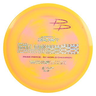 Discraft Disc Golf Paige Pierce ESP Buzzz OS Midrange 5/4/0/3 Orange Pink/Holo Hexagons 173g