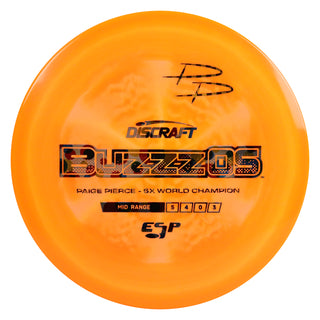 Discraft Disc Golf Paige Pierce ESP Buzzz OS Midrange 5/4/0/3 Orange/Wonder 172g