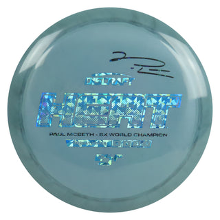 Discraft Disc Golf Paul McBeth Signature ESP Heat Fairway Driver 9/6/-3/1 Grey/Blue Shatter 163g