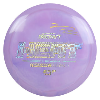 Discraft Disc Golf Paul McBeth Signature ESP Heat Fairway Driver 9/6/-3/1 Purple/Holo Hexagons 174g