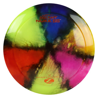 Discraft Disc Golf Z Line Fly Dye Nuke SS Distance Driver 13/5/-3/3 RGB Triangle/Orange 167-169g
