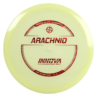 Innova Disc Golf Proto Glow Champion Arachnid Midrange 5/6/-1/1 Red Lines 180 grams
