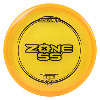 Discraft Disc Golf Z Line Zone SS Putter 4/4/-1/2 Orange/Black 173-174g