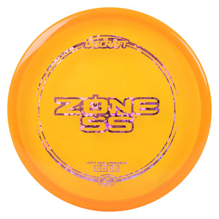 Discraft Disc Golf Z Line Zone SS Putter 4/4/-1/2 Orange/Pink Flowers 173-174g