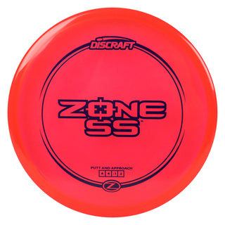 Discraft Disc Golf Z Line Zone SS Putter 4/4/-1/2 Red/Navy 173-174g