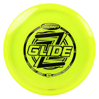 Discraft Disc Golf Z Line Classic Reissue Glide Midrange 6/5/-3/2 Yellow/Black Silver 177-180g