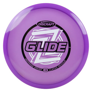 Discraft Disc Golf Z Line Classic Reissue Glide Midrange 6/5/-3/2 Purple/Black/White 175-176g