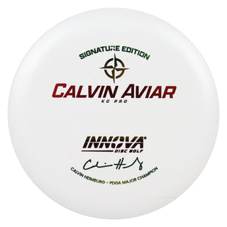 Innova Disc Golf KC Pro Calvin Heimburg Aviar Putter 2/3/0/2 Super White/Rasta 175 grams