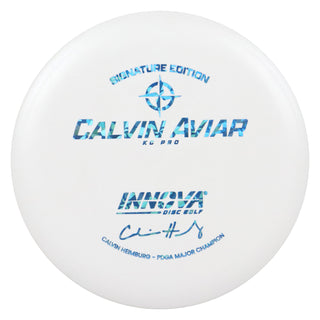 Innova Disc Golf KC Pro Calvin Heimburg Aviar Putter 2/3/0/2 Super White/Blue Shatter 175 grams