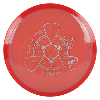 Axiom Disc Golf Neutron Vanish Distance Driver 11/5/-3/2 Dull Red/Red 172 grams