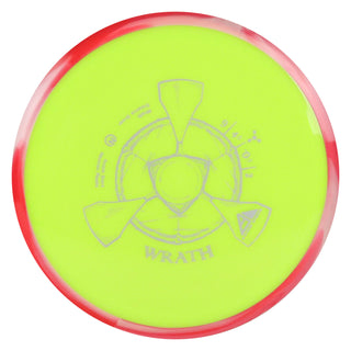 Axiom Disc Golf Neutron Wrath Distance Driver 9/4.5/-0.5/2 Gold/Red White 155 grams