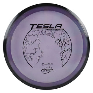 MVP Disc Golf Proton Tesla Distance Driver 9/5/-1/2 Purple Colorshift Green 159 grams