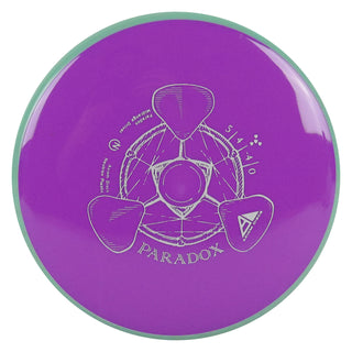 Axiom Disc Golf Neutron Paradox Midrange Driver 5/4/-4/0 Purple/Sage 176 grams