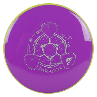 Axiom Disc Golf Neutron Paradox Midrange Driver 5/4/-4/0 Purple/Yellow Orange 177 grams