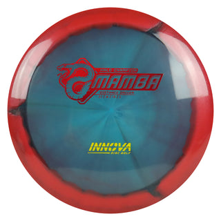 Innova Disc Golf Halo Champion Mamba Distance Driver 11/6/-5/1 Red Blue/Red Yellow 161 grams