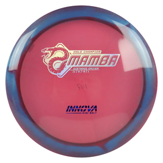 Innova Disc Golf Halo Champion Mamba Distance Driver 11/6/-5/1 Blue Maroon/Holo Indigo 147 grams