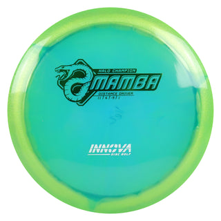 Innova Disc Golf Halo Champion Mamba Distance Driver 11/6/-5/1 Green Blue/Green White 162 grams
