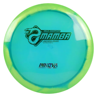 Innova Disc Golf Halo Champion Mamba Distance Driver 11/6/-5/1 Green Blue/Green Jellybean 168 grams