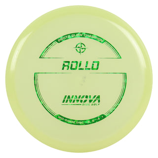 Innova Disc Golf Proto Glow Champion Rollo Midrange 5/6/-4/1 Green Shatter 175 grams