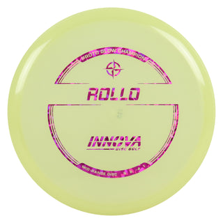 Innova Disc Golf Proto Glow Champion Rollo Midrange 5/6/-4/1 Magenta Shatter 171 grams