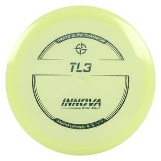 Innova Disc Golf Proto Glow Champion TL3 Fairway Driver 5/6/-4/1 Black Prisms 171 grams