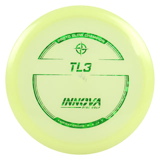 Innova Disc Golf Proto Glow Champion TL3 Fairway Driver 5/6/-4/1 Green Shatter 162 grams