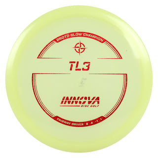 Innova Disc Golf Proto Glow Champion TL3 Fairway Driver 5/6/-4/1 Red Shimmer 166 grams