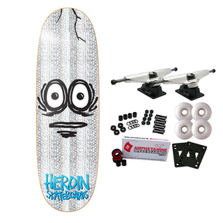 Heroin Skateboard Complete Very Big Holo Egg 10" x 32.4"
