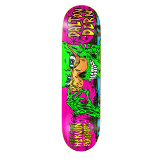 Heroin Skateboard Deck Dern Skeleton 8.5" x 32"