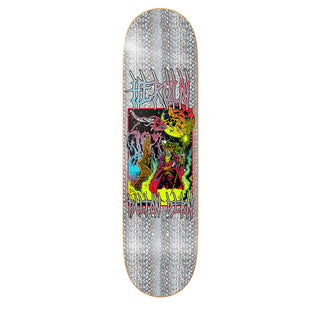 Heroin Skateboard Deck Dern Hellscape 9.0" x 32"