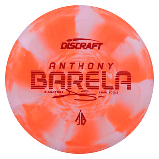 Discraft Disc Golf Anthony Barela Swirl CT Focus Putter 2/2/-1/2 Orange Pink/Maroon 170-172g