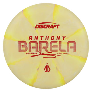 Discraft Disc Golf Anthony Barela Swirl CT Focus Putter 2/2/-1/2 Yellow/Red 170-172g