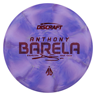 Discraft Disc Golf Anthony Barela Swirl CT Focus Putter 2/2/-1/2 Purple Pink/Maroon 170-172g