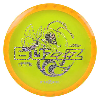Discraft Disc Golf Fuzed Line Buzzz with Saw Pattern Midrange 5/4/-1/1 Orange with Orange Saw/Discraft Holo 175-176g