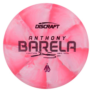 Discraft Disc Golf Anthony Barela Swirl CT Focus Putter 2/2/-1/2 Red White/Magenta 170-172g
