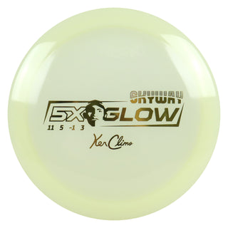 Climo Discs 5x Glow Victory Line Distance Driver 11/5/-1/3 Gold 165g