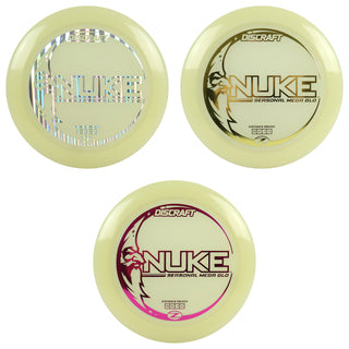 Discraft Disc Golf Seasonal Mega-Glo Nuke Distance Driver 13/5/-1/3 - Choose Exact Disc