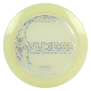 Discraft Disc Golf Seasonal Mega-Glo Nuke SS Distance Driver 13/5/-3/3 Holo Stars 170-172g