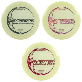 Discraft Disc Golf Seasonal Mega-Glo Raptor Fairway Driver 9/4/0/3 - Choose Exact Disc