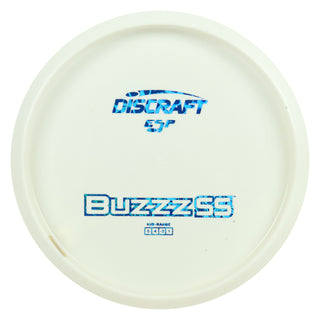 Discraft Disc Golf ESP All White Buzzz SS Midrange 5/4/2/1 Blue Scales 177-180g