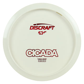 Discraft Disc Golf ESP All White Cicada Fairway Driver 7/6/-1/1 Red 175-176g