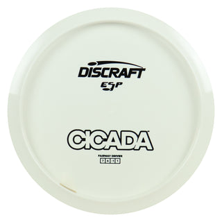 Discraft Disc Golf ESP All White Cicada Fairway Driver 7/6/-1/1 Black 167-169g