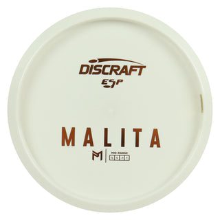 Discraft Disc Golf ESP All White Malita Midrange 5/5/-1/1 Bronze 175-176g