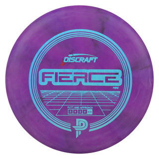 Discraft Disc Golf Pierce Fierce Mini 6" Thrower or Marker Purple/Blue Holo