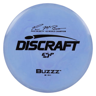 Discraft Disc Golf Paul McBeth ESP Buzzz Mini 6" Thrower or Marker Blue/Black