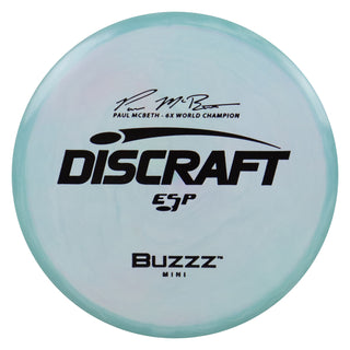 Discraft Disc Golf Paul McBeth ESP Buzzz Mini 6" Thrower or Marker Light Green/Black
